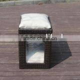Wicker Rattan Funny Memory Foam Pet Bed thumbnail-1