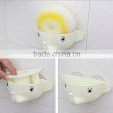 Multi-function Elephant Tooth Brush Holder With Suction Cup/ Adhesive Bathroom Shelve Rack thumbnail-2