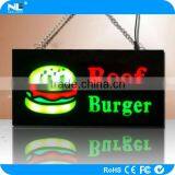 Eye-catching Digital LED Resin Signboard Design / Indoor Shop LED Sign / Portable LED Hanging Signs thumbnail-1