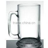 Transparent Glass Beer Mug Stein thumbnail-3