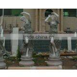 Hot Sale Hard Carved Large Four Season Garden Marble Statue thumbnail-2