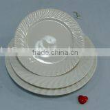 Microwave Oven Round Glazed Ceramic Plate thumbnail-2