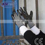 NMSAFETY Best Quality Bulk 13G Polyester Liner Dipped Smooth Nitrile Hand Work Gloves thumbnail-1