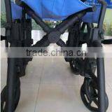 Rehabilitation Therapy Supplies Topmedi TAW950BEF1 Plastic Manual Handicapped Wheelchair Made in China thumbnail-2