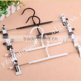 Open Ended Metal Mens Pants Hanger With 2 Clips thumbnail-1