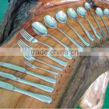 High Grade Stainless 17pcs Hotel vs Restaurant Flatware Set thumbnail-3