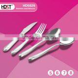 High Quality Polishing 24Pcs 72Pcs 84Pcs 86Pcs 128Pcs Dinnerware Set Stainless Steel Cutlery Set thumbnail-3