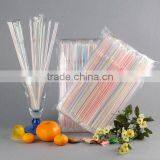 Opp wrapped Drinking straws 50pcs in a bag