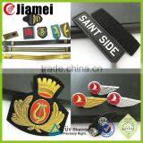 OEM Uniform Design High Frequency or Bullion Security Crests Military Breast Badge