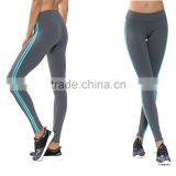 Nylon Spandex Women Fit Leggings With Piping thumbnail-2