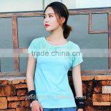 2017 New Design Women Gym Wear Running Bra Fitness Pants Women Running Suit thumbnail-6