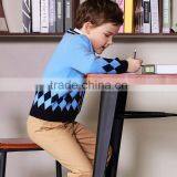 Kindergarten Clothing Spring and Autumn Wear School Uniforms Classes Spring British College Wind Children's Sweaters Set Custom thumbnail-2