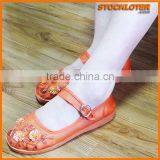 Ladies Embroidered Casual Sandals Stock,latest Ladies Sandals Stocklots