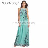 Maxnegio wholesale clothing manufacturers in guangzhou for extra long maxi evening dresses