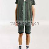 Trade Assurance Supplier Cheap Wholesale Green and White Ringer Gym Vest for Men thumbnail-4