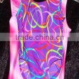Rainbow Colorful Gymnastics Ballet Leotards Babies, Toddlers, Girls thumbnail-1