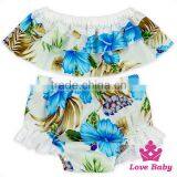 2017 New Design 2pcs Baby Clothing Sets Printed Fabric And Lace Baby Prints Wholesale Fabric Girls Boutique Clothing thumbnail-3