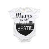S17532A Girl Cotton Bodys Love Pattern Mom's My Bestie Jumpsuit Summer Jumpsuit thumbnail-4
