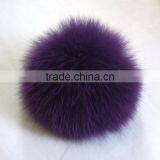 Myfur Top Quality Newest Color Khaki Green Fox Body Part Fur Pompoms thumbnail-4