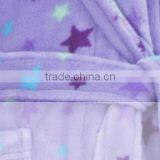 Dream Star Women Coral Fleece Heated Dressing Gown Fabric thumbnail-5