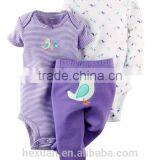Organic Cotton Baby Rompers Wholesale Baby Clothes Wholesale Baby Romper/printed Romper thumbnail-3