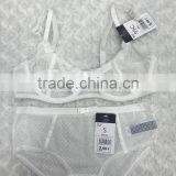Young Lady Non Padded Bra Panty Set Soft Cup Underwear OEM Breathable Design thumbnail-1
