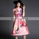 Hot Sale Fashion New Women Handed Sequins Slim Dresses Sleeveless Dress thumbnail-2