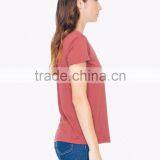 100%Cotton Short Sleeve Women t Shirt Wholesale Blank T-shirt Custom 2016 thumbnail-4