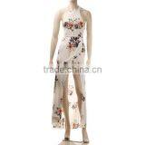 2017 New Side Slit Dress Summer Beach Fashion Chiffon Women Long Dress thumbnail-5