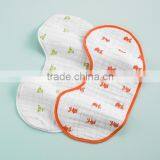 SOFT AND TRENDY BABY BURPY BIB AND BURP CLOTH 2 IN 1 USE WITH SNAP BUTTON thumbnail-2