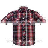 2016 New Wholesale Long Sleeve Snap Custom Mens Casual Dress Shirts thumbnail-4