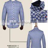 Classical Checked Flannel Shirts for Men thumbnail-1