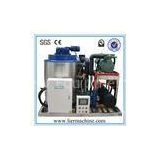 Water-cooled Flake Ice Making Machine For Food Preservation , 20T/D R22