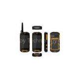 MTK6577 Dual Core 8MP Walkie Talkie Cell Phones Water Resistant MIL-STD-810G