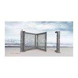 Villa Entrance Aluminum Bi Folding Gates , Trackless Automatic Bi Fold Gates thumbnail-1