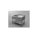 One Tubes Sink With Right Drainboard thumbnail-1