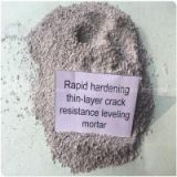 Rapid hardening thin-layer crack resistance leveling repair mortar