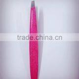 Slanted Eyebrow Tweezers/ Top Quality Unique Design Most Demanding Eyebrow Tweezers thumbnail-1