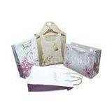 Anvenue Trapezia Bags , Paper Carrier Bag With Embossed Pattern , Gold Twist Rope thumbnail-1