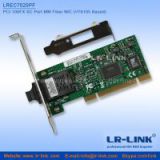 PCI 100FX SC Port MM Fiber Network Card NIC (VT6105 Based)