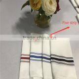 Strip Napkin Bistro Napkin Terry Cloth Dining Purple Table Cover