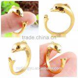 Unisex Lovely Fox Ring/creative Alloy Ring/top Quality Ring
