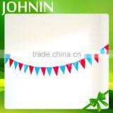 Hot Selling Decorative Colored Polyester Triangle Pennant String Flag thumbnail-4