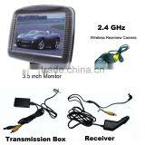 Wireless Rearview Camera Optional 3.5 Inch TFT Monitor Video Parking Sensor System thumbnail-4
