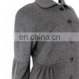 2015-2016AW Anti-pilling 100% Pure Ladies' Cashmere Long Coat thumbnail-2