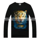 Tiger Print 3d Animal T-shirts,t-shirts With 3d Animal Print thumbnail-1