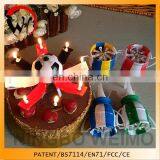Party Candle/happy Birthday Music Football Candle thumbnail-2