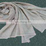 Herringbone Pashmina Wool Shawls 2ply , Scarves