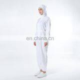 100%Polyester White Jumpsuit Food Processing Uniform thumbnail-2
