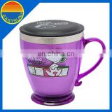 Leakproof stainless steel thermal mug with lid, travel mug